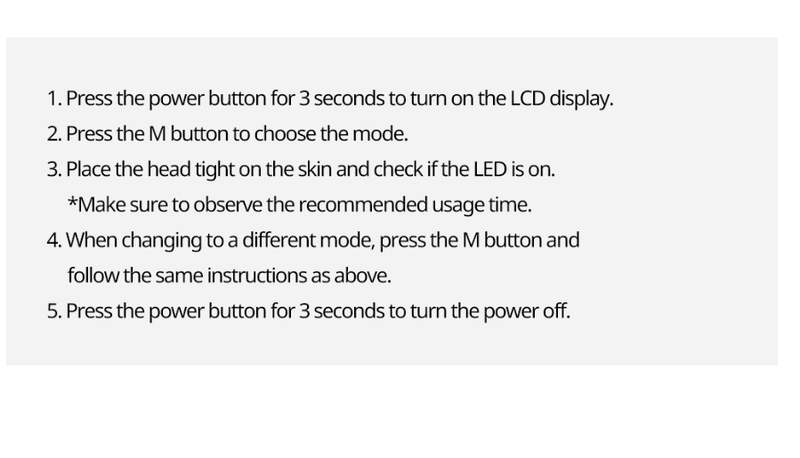Varita de cuidado con luz LED